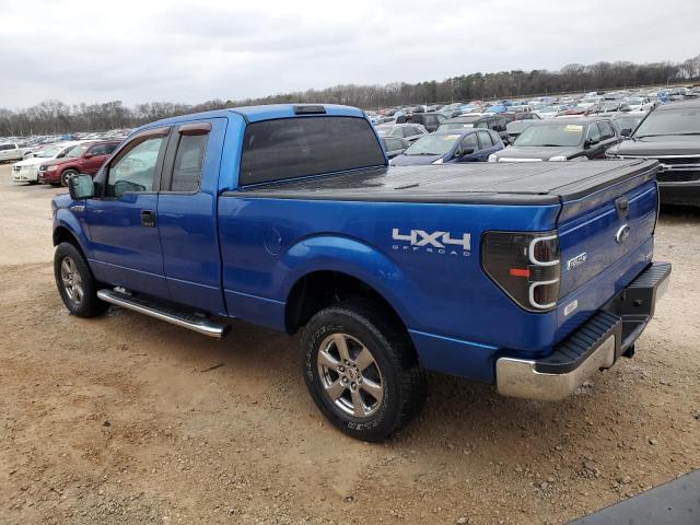 1FTFX1EFXDFC25229 - 2013 FORD F150 SUPER CAB BLUE photo 2