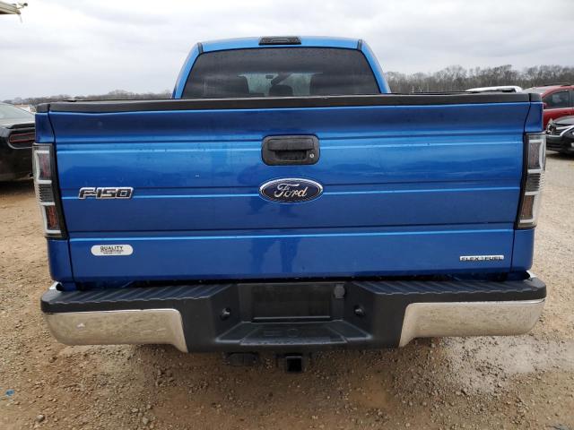 1FTFX1EFXDFC25229 - 2013 FORD F150 SUPER CAB BLUE photo 6