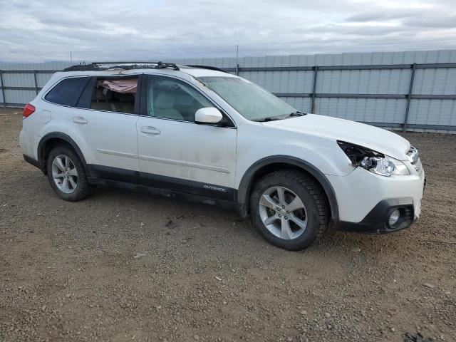 4S4BRCPC5D3298898 - 2013 SUBARU OUTBACK 2.5I LIMITED WHITE photo 4