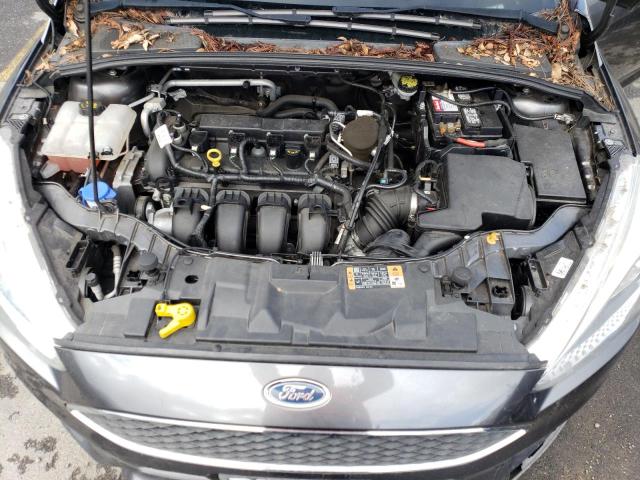 1FADP3F24FL314724 - 2015 FORD FOCUS SE GRAY photo 11