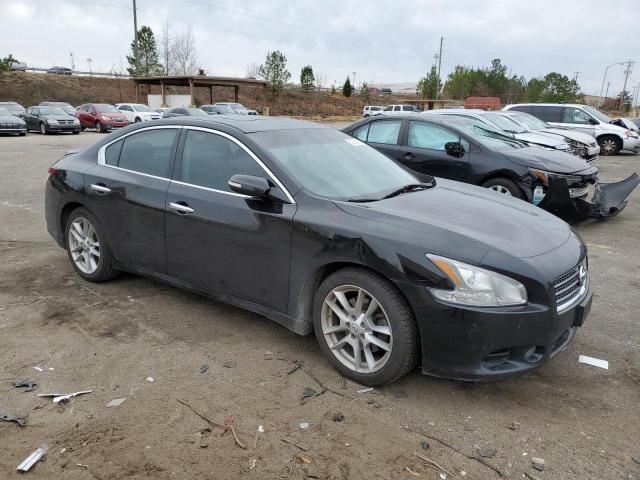 1N4AA5AP8AC839930 - 2010 NISSAN MAXIMA S BLACK photo 4