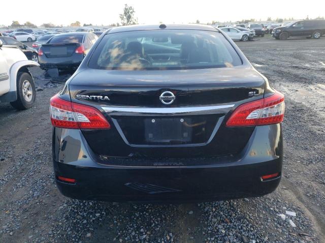 3N1AB7AP5FY345335 - 2015 NISSAN SENTRA S BLACK photo 6