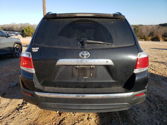 5TDYK3EH3DS120133 - 2013 TOYOTA HIGHLANDER LIMITED BLACK photo 6