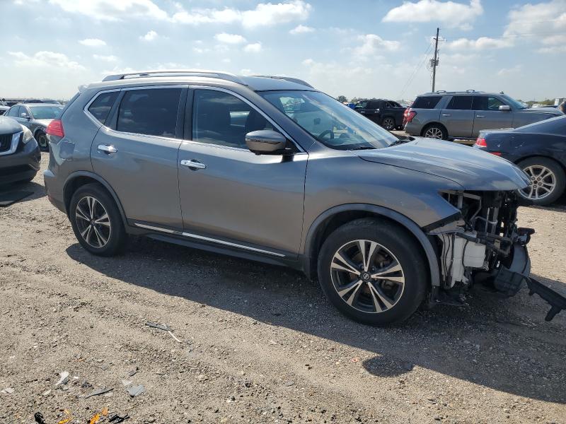 JN8AT2MT8HW403720 - 2017 NISSAN ROGUE S GRAY photo 4