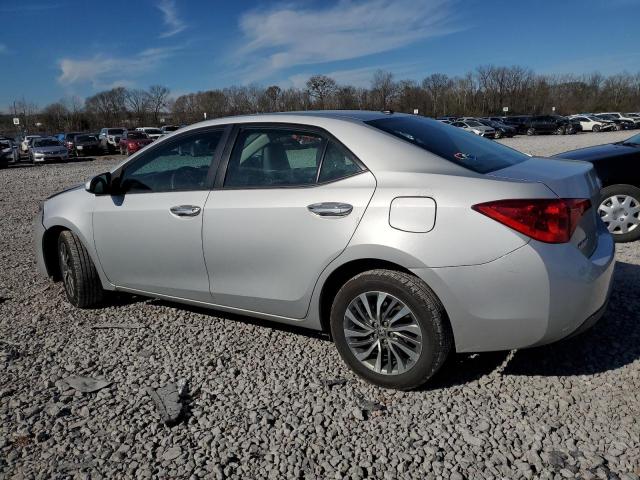 2T1BURHEXHC907907 - 2017 TOYOTA COROLLA L SILVER photo 2