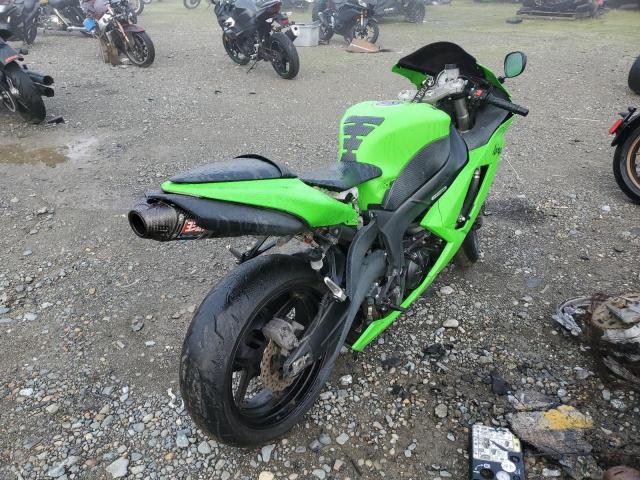 JKAZX4P137A011761 - 2007 KAWASAKI ZX600 P GREEN photo 4