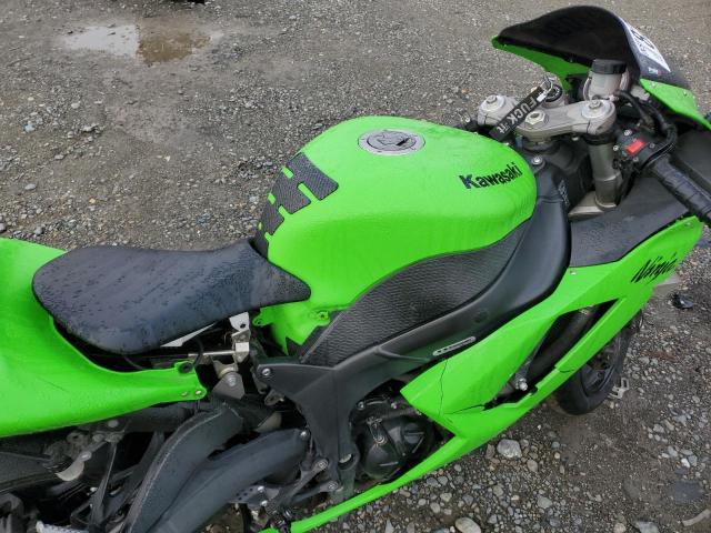 JKAZX4P137A011761 - 2007 KAWASAKI ZX600 P GREEN photo 6