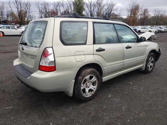 JF1SG63656H734026 - 2006 SUBARU FORESTER 2.5X BEIGE photo 3