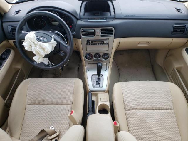 JF1SG63656H734026 - 2006 SUBARU FORESTER 2.5X BEIGE photo 8