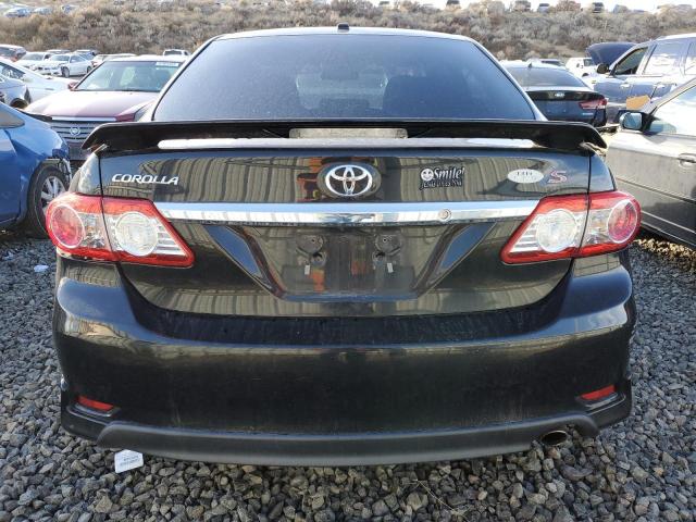 2T1BU4EE2BC750176 - 2011 TOYOTA COROLLA BASE BLACK photo 6