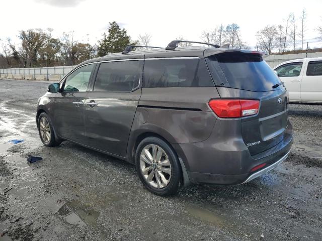 KNDME5C10F6020338 - 2015 KIA SEDONA SXL BROWN photo 2