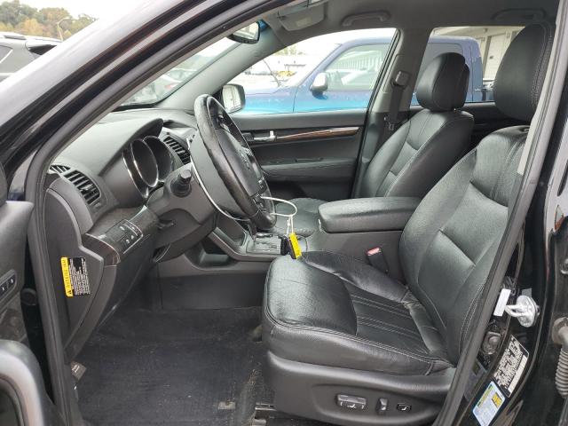 5XYKU4A61DG423449 - 2013 KIA SORENTO EX შავი ფოტო 7
