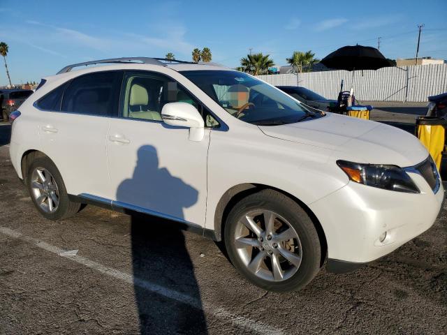 2T2BK1BAXCC131215 - 2012 LEXUS RX 350 WHITE photo 4