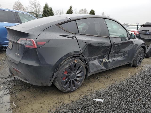 7SAYGDEF4NF490053 - 2022 TESLA MODEL Y BLACK photo 3