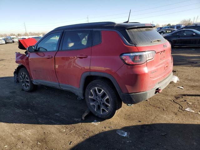 3C4NJDDB1MT501171 - 2021 JEEP COMPASS TRAILHAWK RED photo 2