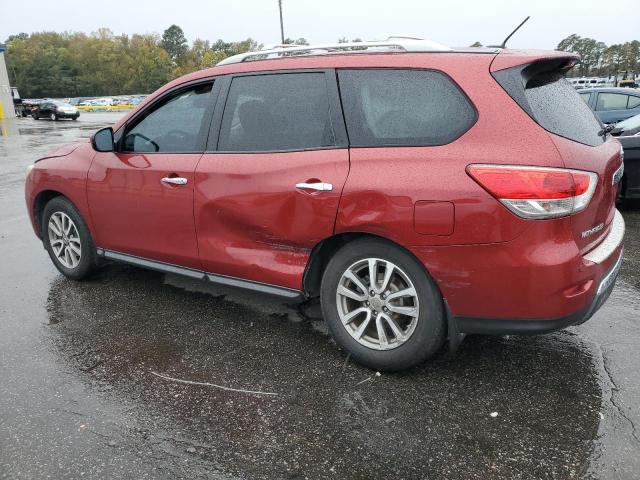 5N1AR2MN7FC666738 - 2015 NISSAN PATHFINDER S ბურგუნდია ფოტო 2