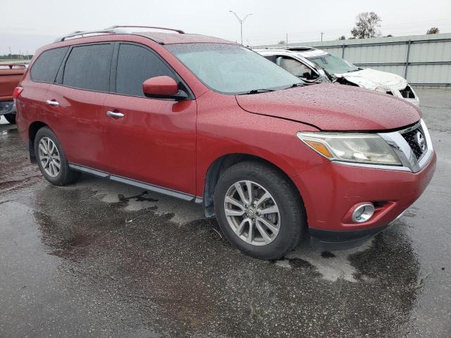 5N1AR2MN7FC666738 - 2015 NISSAN PATHFINDER S ბურგუნდია ფოტო 4