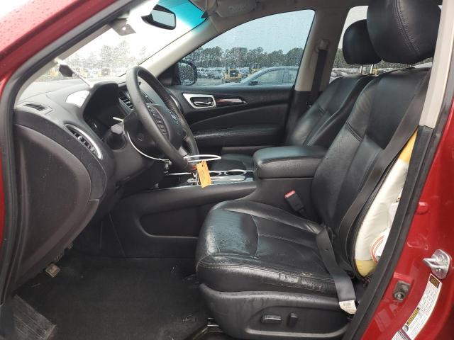 5N1AR2MN7FC666738 - 2015 NISSAN PATHFINDER S ბურგუნდია ფოტო 7
