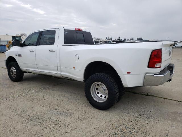 3C63DRHL6CG247227 - 2012 DODGE RAM 3500 SLT WHITE photo 2