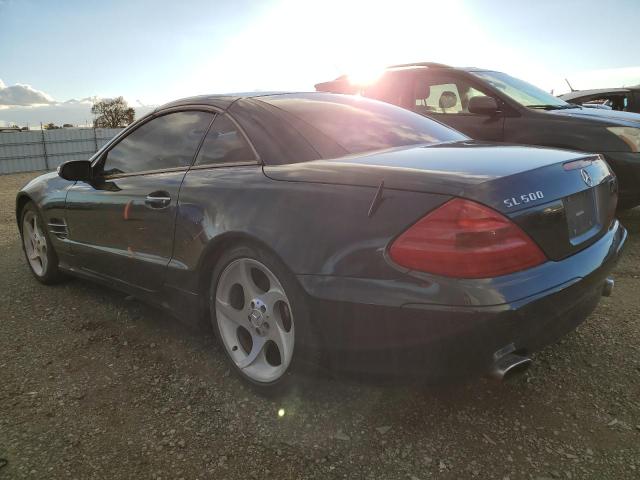 WDBSK75F64F063601 - 2004 MERCEDES-BENZ SL 500 BLACK photo 2