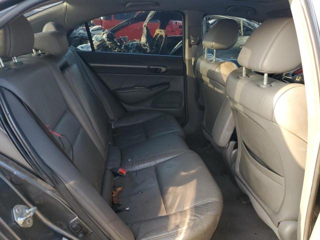 19XFA16999E003440 - 2009 HONDA CIVIC EXL ნაცრისფერი ფოტო 10