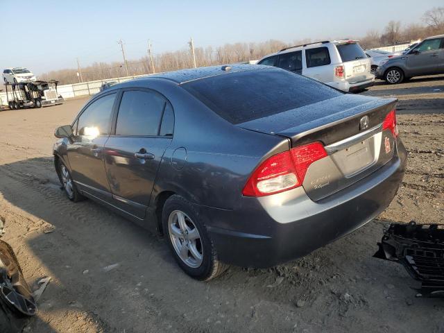 19XFA16999E003440 - 2009 HONDA CIVIC EXL ნაცრისფერი ფოტო 2