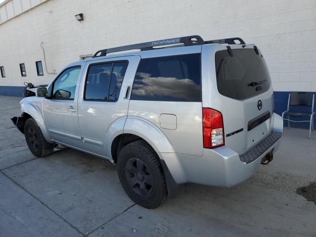 5N1AR18W37C645612 - 2007 NISSAN PATHFINDER LE Plata foto 2