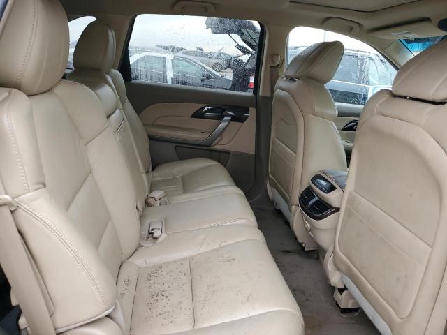 2HNYD2H25AH522137 - 2010 ACURA MDX WHITE photo 11