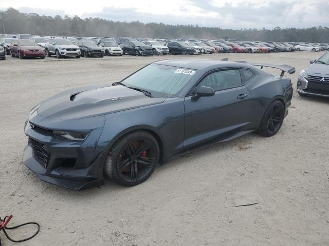1G1FK1R64K0139156 - 2019 CHEVROLET CAMARO ZL1 GRAY photo 1