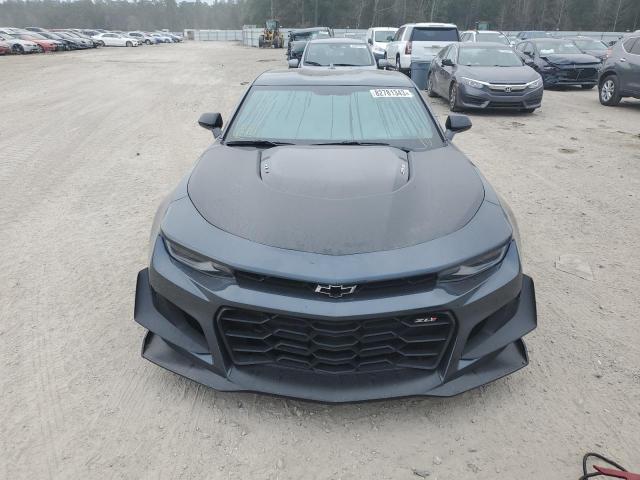 1G1FK1R64K0139156 - 2019 CHEVROLET CAMARO ZL1 GRAY photo 5