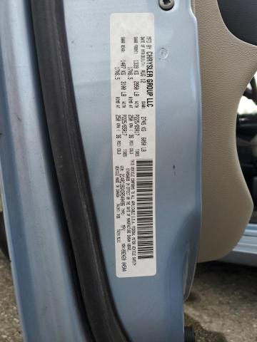 2C4RC1BGXDR540496 - 2013 CHRYSLER TOWN & COU TOURING BLUE photo 13