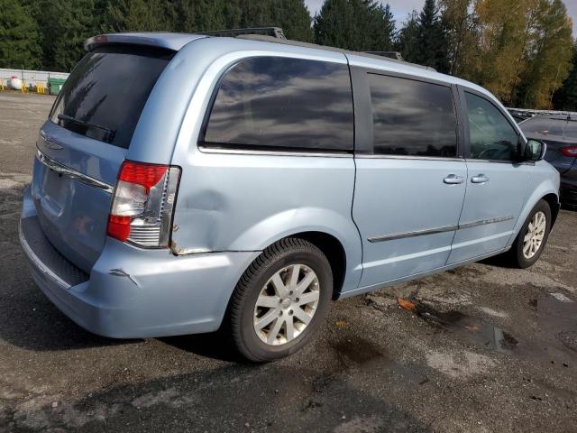 2C4RC1BGXDR540496 - 2013 CHRYSLER TOWN & COU TOURING BLUE photo 3