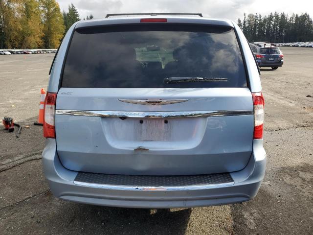 2C4RC1BGXDR540496 - 2013 CHRYSLER TOWN & COU TOURING BLUE photo 6