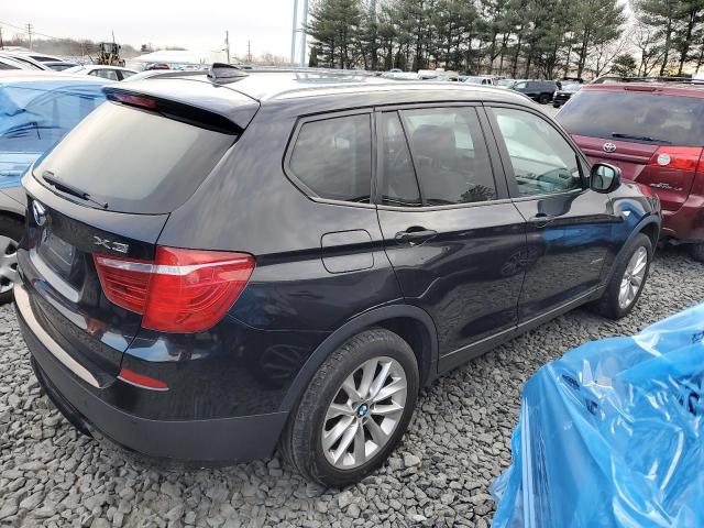 5UXWX9C51D0A09251 - 2013 BMW X3 XDRIVE28I BLACK photo 3