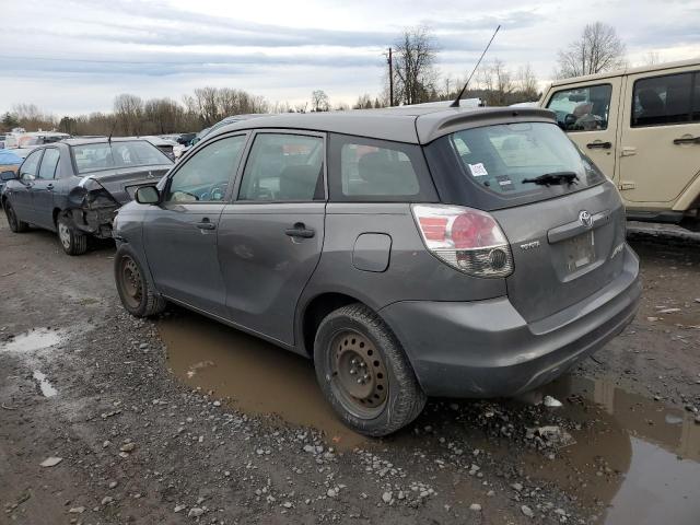 2T1KR32E17C658354 - 2007 TOYOTA COROLLA MA XR GRAY photo 2