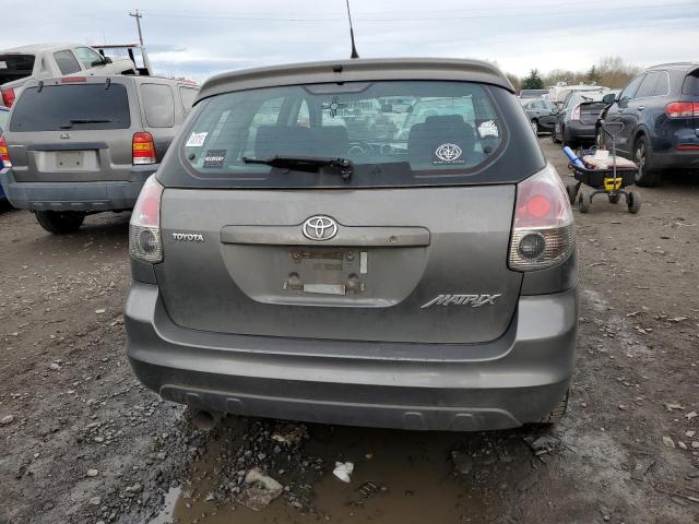 2T1KR32E17C658354 - 2007 TOYOTA COROLLA MA XR GRAY photo 6
