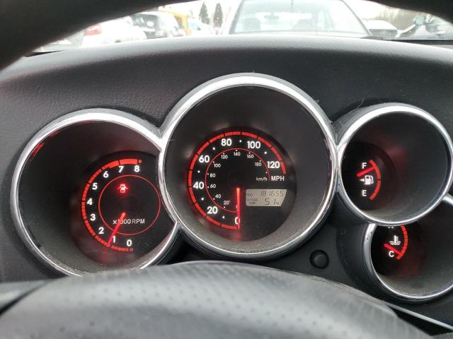 2T1KR32E17C658354 - 2007 TOYOTA COROLLA MA XR GRAY photo 9