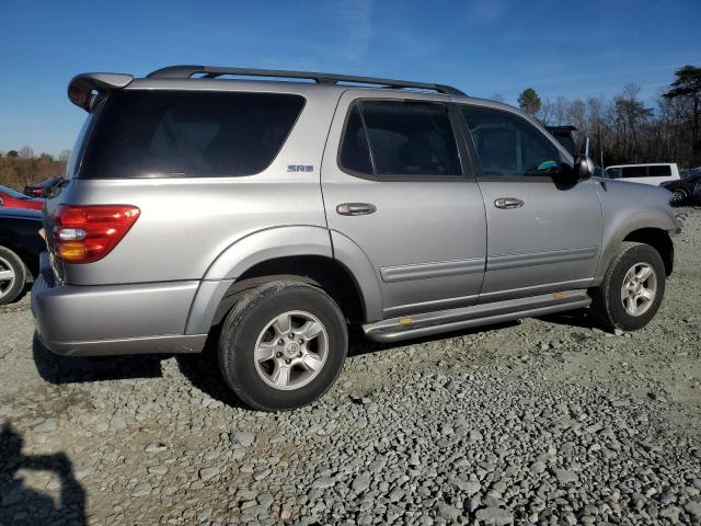 5TDZT34A84S208200 - 2004 TOYOTA SEQUOIA SR5 SILVER photo 3