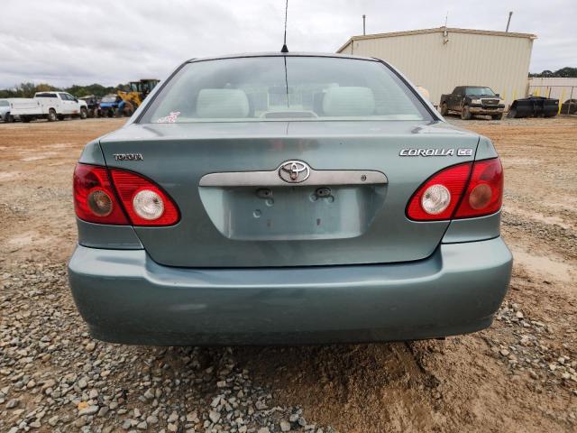 2T1BR32E87C748973 - 2007 TOYOTA COROLLA CE TEAL photo 6