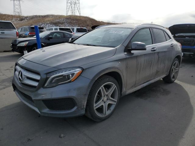 WDCTG4GB4FJ033491 - 2015 MERCEDES-BENZ GLA 250 4MATIC GRAY photo 1