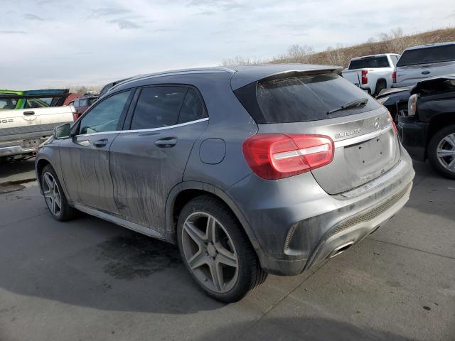 WDCTG4GB4FJ033491 - 2015 MERCEDES-BENZ GLA 250 4MATIC GRAY photo 2