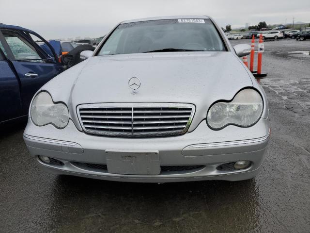 WDBRF61J73E012152 - 2003 MERCEDES-BENZ C 240 SILVER photo 5