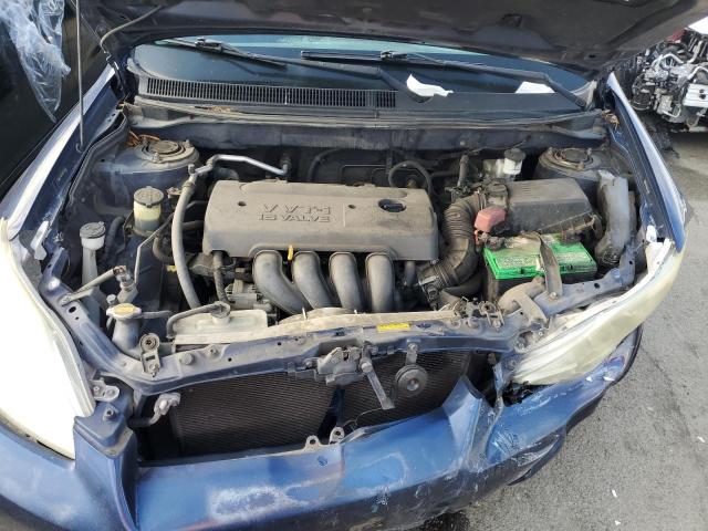 2T1KR32E95C324991 - 2005 TOYOTA COROLLA MA XR BLUE photo 11