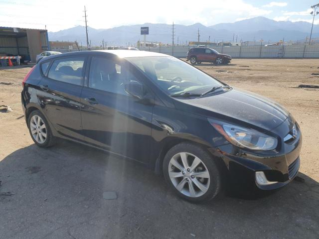 KMHCU5AE5DU106222 - 2013 HYUNDAI ACCENT GLS 黑色 照片 4
