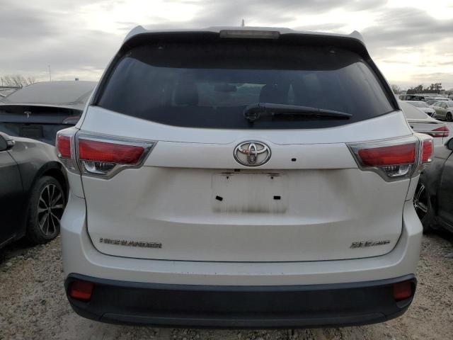 5TDJKRFH2ES062083 - 2014 TOYOTA HIGHLANDER XLE 白色 照片 6