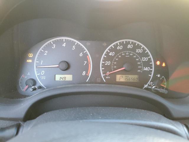 1NXBU40E69Z104123 - 2009 TOYOTA COROLLA BASE Rouge photo 9