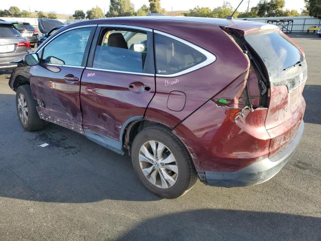 5J6RM4H50CL052793 - 2012 HONDA CR-V EX BURGUNDY photo 2
