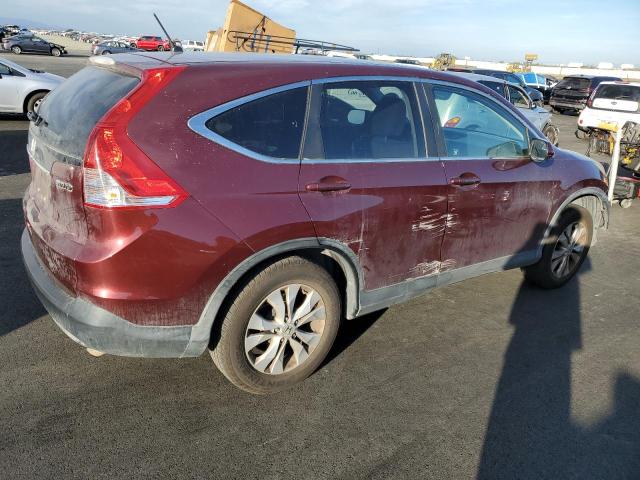 5J6RM4H50CL052793 - 2012 HONDA CR-V EX BURGUNDY photo 3