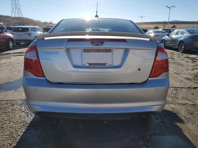 3FAHP0HA8CR212067 - 2012 FORD FUSION SE SILVER photo 6