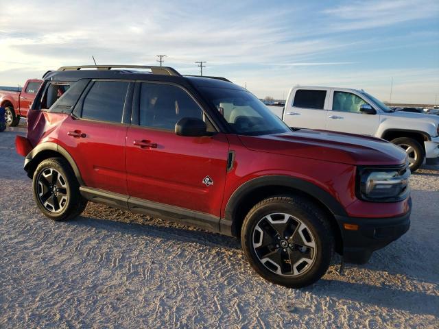 3FMCR9C67MRA64559 - 2021 FORD BRONCO SPO OUTER BANKS RED photo 4